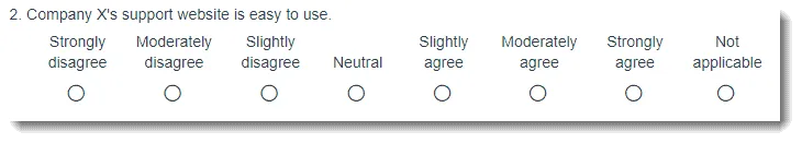 7 Point Likert Scale Example