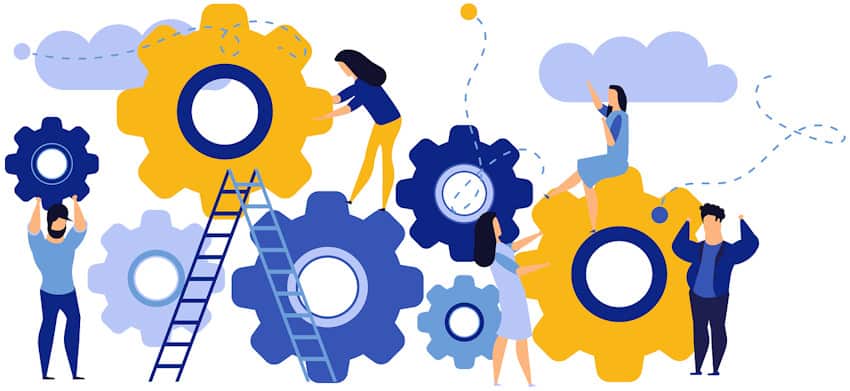 B2B lead nurture and sales conversion
