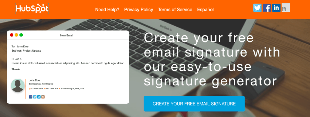 email signature generator