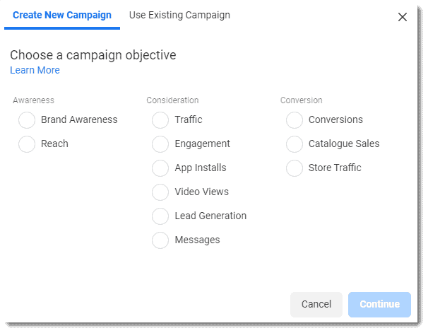 facebook-campaign-types
