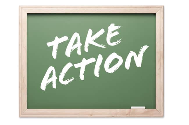 taking action